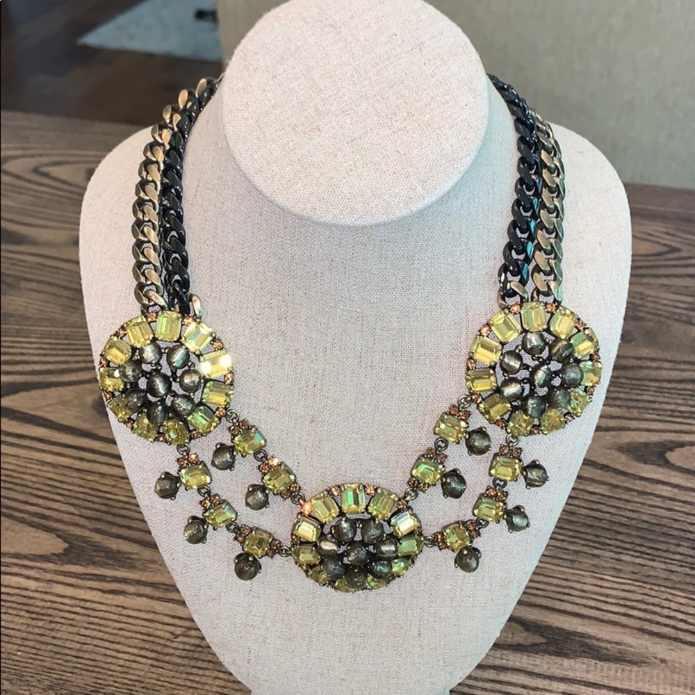 Stella & Dot Estate Crystal Bib